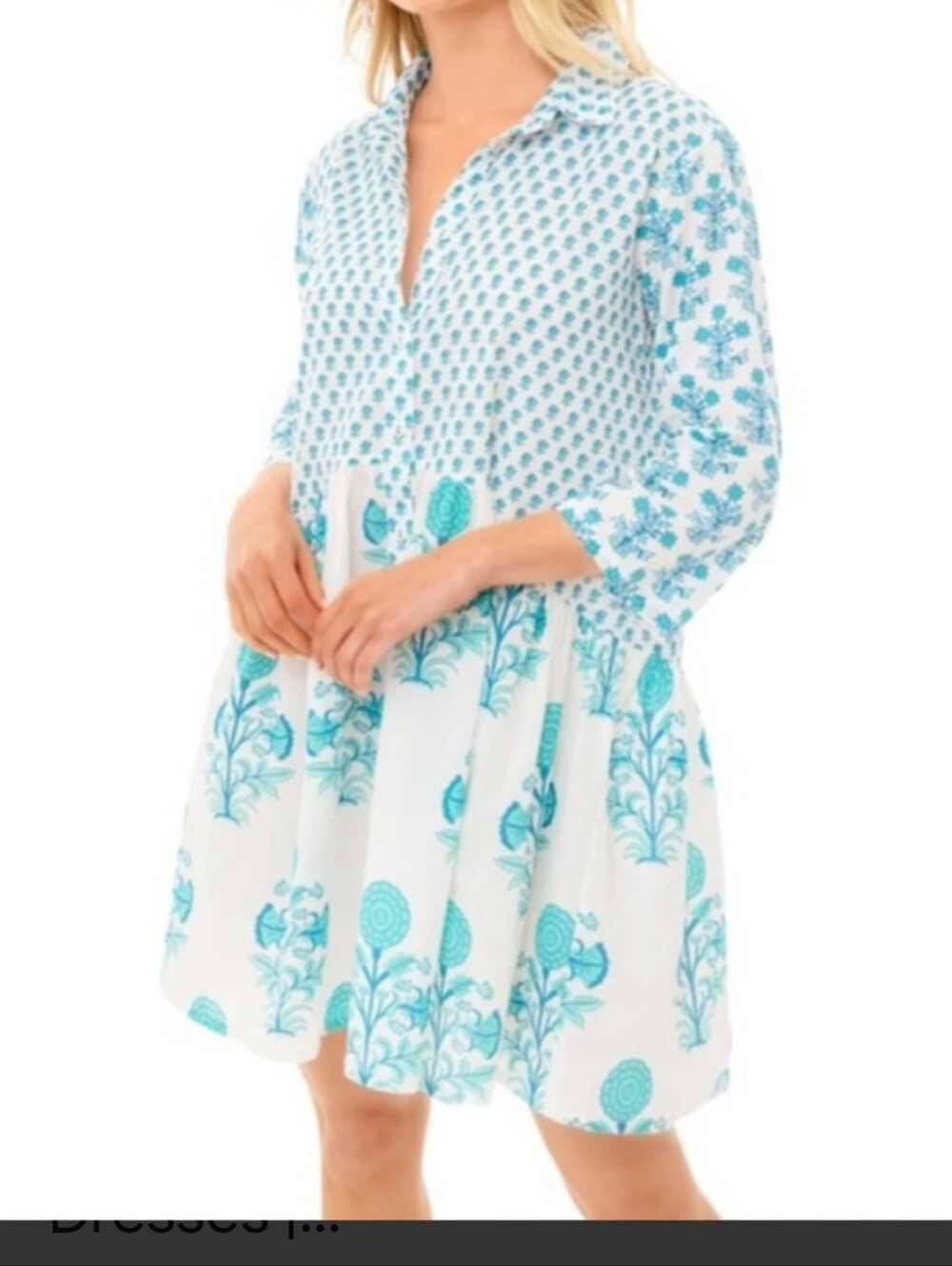 Anthropologies. Ro's GARDEN Deauville  Coastal, Beachy Dress  Xl